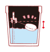 トイレのタンク、水位は適当?